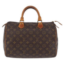 LOUIS VUITTON Monogram Speedy 30 Hand Bag M41526 LV Auth ka5758A-13