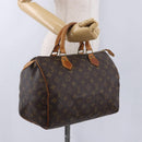 LOUIS VUITTON Monogram Speedy 30 Hand Bag M41526 LV Auth ka5758A-23