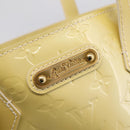 LOUIS VUITTON Monogram Vernis Wilshire PM Bag Broncorail M91452 LV Auth ka5759V-14