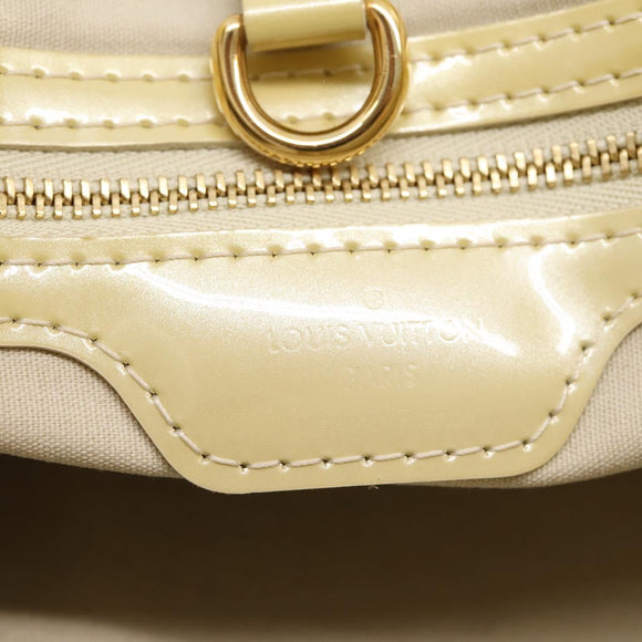 LOUIS VUITTON Monogram Vernis Wilshire PM Bag Broncorail M91452 LV Auth ka5759V