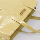 LOUIS VUITTON Monogram Vernis Wilshire PM Bag Broncorail M91452 LV Auth ka5759V-6