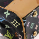 LOUIS VUITTON Monogram Multicolor Beverly MM Bag Black M40204 LV Auth ka5760SV-14