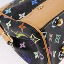 LOUIS VUITTON Monogram Multicolor Beverly MM Bag Black M40204 LV Auth ka5760SV-16