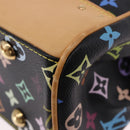 LOUIS VUITTON Monogram Multicolor Beverly MM Bag Black M40204 LV Auth ka5760SV-17