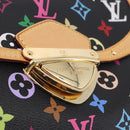 LOUIS VUITTON Monogram Multicolor Beverly MM Bag Black M40204 LV Auth ka5760SV-18
