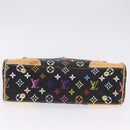 LOUIS VUITTON Monogram Multicolor Beverly MM Bag Black M40204 LV Auth ka5760SV-5