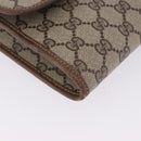 GUCCI GG Supreme Shoulder Bag PVC Beige Gold Auth ka5761-10