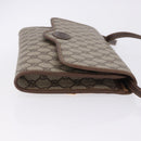 GUCCI GG Supreme Shoulder Bag PVC Beige Gold Auth ka5761-4