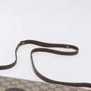 GUCCI GG Supreme Shoulder Bag PVC Beige Gold Auth ka5761-8