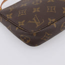 LOUIS VUITTON Monogram Pochette Accessoires Pouch M51980 LV Auth ka5762V-14