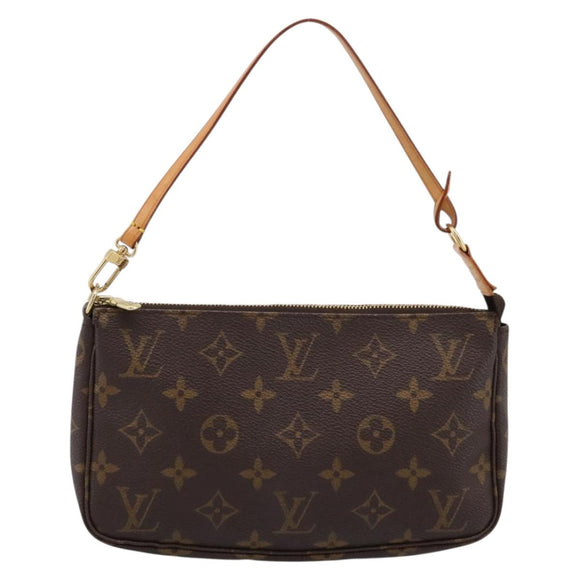 LOUIS VUITTON Monogram Pochette Accessoires Pouch M51980 LV Auth ka5762V