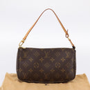 LOUIS VUITTON Monogram Pochette Accessoires Pouch M51980 LV Auth ka5762V-12