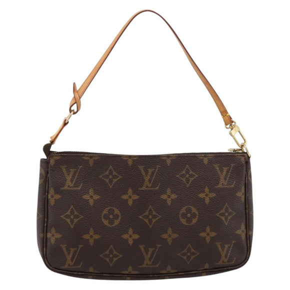 LOUIS VUITTON Monogram Pochette Accessoires Pouch M51980 LV Auth ka5762V