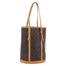 LOUIS VUITTON Monogram Bucket GM Shoulder Bag M42236 LV Auth ka5763-1