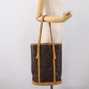LOUIS VUITTON Monogram Bucket GM Shoulder Bag M42236 LV Auth ka5763-23