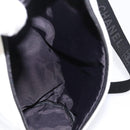 CHANEL Sports Drink Holder Nylon White Black CC Auth ka5764A-19