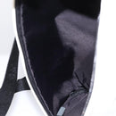 CHANEL Sports Drink Holder Nylon White Black CC Auth ka5764A-20
