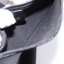 GUCCI Bamboo Shoulder Bag Leather Black Gold 001 1013 1881 Auth ka5766-20