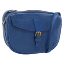LOUIS VUITTON Epi Jeune Fille MM Shoulder Bag Toledo Blue M52155 LV Auth ka5770A-1