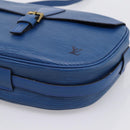 LOUIS VUITTON Epi Jeune Fille MM Shoulder Bag Toledo Blue M52155 LV Auth ka5770A-15