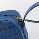LOUIS VUITTON Epi Jeune Fille MM Shoulder Bag Toledo Blue M52155 LV Auth ka5770A-8