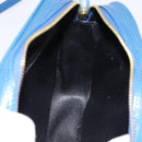 LOUIS VUITTON Epi Jeune Fille MM Shoulder Bag Toledo Blue M52155 LV Auth ka5770A-21
