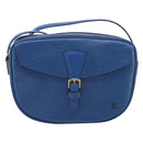 LOUIS VUITTON Epi Jeune Fille MM Shoulder Bag Toledo Blue M52155 LV Auth ka5770A-13