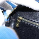 LOUIS VUITTON Epi Jeune Fille MM Shoulder Bag Toledo Blue M52155 LV Auth ka5770A-23