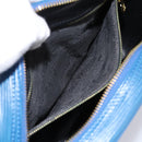 LOUIS VUITTON Epi Jeune Fille MM Shoulder Bag Toledo Blue M52155 LV Auth ka5770A-10