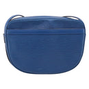 LOUIS VUITTON Epi Jeune Fille MM Shoulder Bag Toledo Blue M52155 LV Auth ka5770A-2