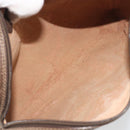 GUCCI GG Supreme Web Sherry Line Bag PVC Beige Gold 116 02 089 Auth ka5771-10
