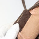 GUCCI GG Supreme Web Sherry Line Bag PVC Beige Gold 116 02 089 Auth ka5771-12