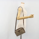 GUCCI GG Supreme Web Sherry Line Bag PVC Beige Gold 116 02 089 Auth ka5771-22