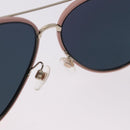 CHANEL Sunglasses metal Gold CC Auth ka5772-15