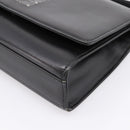 GIVENCHY Hand Bag Leather Black Auth ka5773A-10