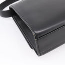 GIVENCHY Hand Bag Leather Black Auth ka5773A-13