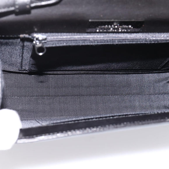GIVENCHY Hand Bag Leather Black Auth ka5773A