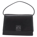GIVENCHY Hand Bag Leather Black Auth ka5773A-2