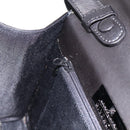 GIVENCHY Hand Bag Leather Black Auth ka5773A-20