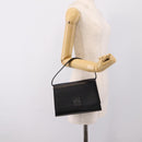 GIVENCHY Hand Bag Leather Black Auth ka5773A-24