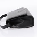 GIVENCHY Hand Bag Leather Black Auth ka5773A-4