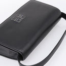 GIVENCHY Hand Bag Leather Black Auth ka5773A-6
