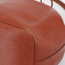 LOUIS VUITTON Epi Petit Noe Shoulder Bag Brown M44103 LV Auth ka5777-9