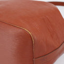 LOUIS VUITTON Epi Petit Noe Shoulder Bag Brown M44103 LV Auth ka5777-15