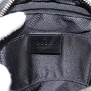 GUCCI GG Canvas Shoulder Bag Black Silver 101680 Auth ka5778-17