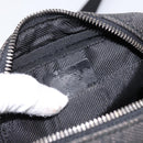GUCCI GG Canvas Shoulder Bag Black Silver 101680 Auth ka5778-12