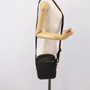 GUCCI GG Canvas Shoulder Bag Black Silver 101680 Auth ka5778-22