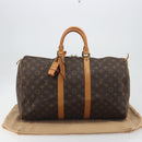 LOUIS VUITTON Monogram Keepall 45 Boston Bag M41428 LV Auth ka5780A-12