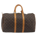 LOUIS VUITTON Monogram Keepall 45 Boston Bag M41428 LV Auth ka5780A-2