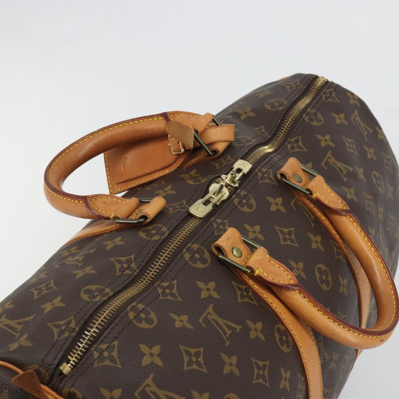 LOUIS VUITTON Monogram Keepall 45 Boston Bag M41428 LV Auth ka5780A